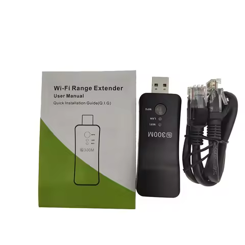 Universal USB TV WiFi Dongle Adapter 300Mbps Wireless Network Card RJ45 Wifi Repeater For WPS Samsun