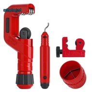 Tubing Cutter Set(4-Piece), Copper Pipe Cutter,1/4" to 2" OD, Mini Tube Cutter,1/8" to 7/8", Heavy D