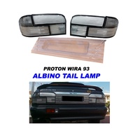 Tail Lamp Albino 93 Complete Set Dengan Garnish / Papan Plate , Lampu Belakang Proton Wira Albino 93