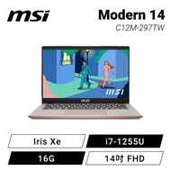 MSI Modern 14 C12M-297TW 玫瑰粉