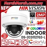 HIK HIKVISION DS-2CD1127G2-L 2.0MP IP Poe 24/7 FULL TIME COLORVU + 2MP 1080P PoE Indoor /Dome Networ