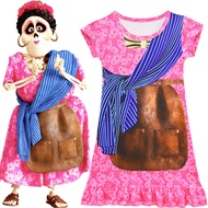 Dream Travels Clothes Girls Dress coco Miguel Children cosplay Costume Halloween Costume