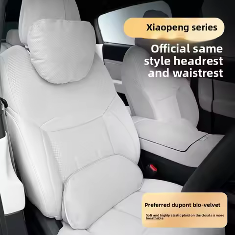 Car Headrest Waist Rest Neck Pillow Car Interior Seat Waist Support Products for Xiaopeng Xpeng G3/G