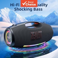 ZEALOT S89 Portable Wireless Speaker Powerful Bass IPX6 Waterproof RGB Light Sound Box
