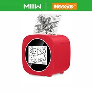MeeGoo Smart Mini Photo Printer Wireless Portable Inkless Thermal Printer Generate Image From Voice