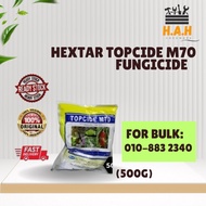 Hextar Topcide M70 Fungicide/ Serbuk Bancuh/ Wettable Powder/ Thiophanate Methyl 70%/ Kulat Bintik d