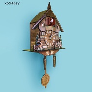 xo94bsy Cuckoo Clock Wall Clock Handicraft Vintage  Cuckoo Tree House Clock VN