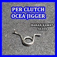 SPARE PART REEL PER PIR CLUTCH LEVER OCEA JIGGGER 1501 2001 NRHG NRPG F CUSTOM