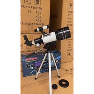 F30070M Telescope Astronomical Monocular With Tripod Refractor Spyglass and Baader AstroSolar and ph