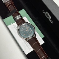 [預訂] Orient Bambino Day Date RN-AK0703E 綠色 100% new & real watch 東方 手錶 皮帶機械錶