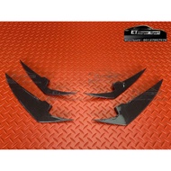 BMW G20 LCI Front Bumper Canards Carbon B840