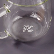Gelas Teh Tea Cup Mug with Infuser Filter - Transparan