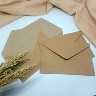 Amplop A5 / Amplop Vintage / Amplop Coklat / Amplop Undangan / Kertas Surat Vintage Amplop