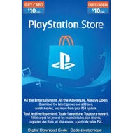 [Automatic Shipment] Canada Playstation PSN Rechargeable Card Gift Card $10 Canadian Coins