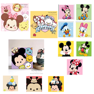 Paint by Number DIY 20X20CM [Disney Tsum Tsum &amp;Mickey Mouse] READY STOCK WITH INNER FRAME