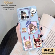 HP Latest Xiaomi Redmi 12C Phone Case - Latest Xiaomi Redmi 12C Softcase - Xiaomi Redmi 12C Case - X