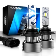 Novsight H4 H11 Car LED Headlight 12000LM 70W 6500K H11 H4 H7 Car Light Bulb Plug&Play A Pair