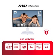 MSI MONITOR PRO MP2412W  | 23.8" | (FHD) | VA | 100Hz (จอคอมพิวเตอร์) [Pre-Order จัดส่งภายใน7-15วัน]
