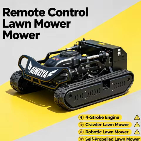 Customized Factory Direct Sale Remote Control Lawn Mower 45° Slope Climbing 900M Remote Range CE/EPA