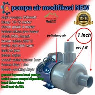 Pompa air dinamo alkon pvc tahan hujan hemat daya 1 inch dinamo pompa air shimizu alat penguras mesi