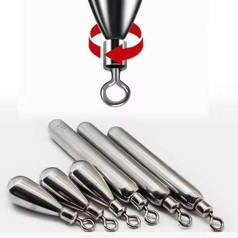 Tungsten Steel Fishing Weight 1.8g 3.5g 5.3g 7g 10.5g cylinder Drop Shot Pendant Swivel Pesca Metal 