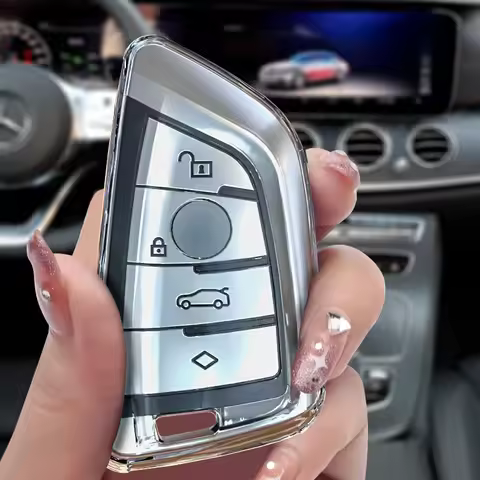 TPU Plastic Car Key Case Cover Shell for BMW 520 525 F0 F10 F18 118i 320i 1 3 5 7Series X1 X3 X4 X5 