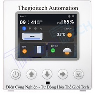 Kinseal HMI touch screen AMT028W124-L320*240R-XW-1D0C 2.8 inch white RS485 5 buttons, signal port 4P