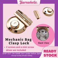 Bag Lock-Mechanical Bag Clasp Lock-Premium, Luxury/ Mechanical clamp lock bag (Premium) bag accessor