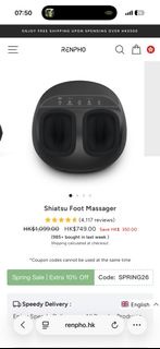 RENPHO foot massage