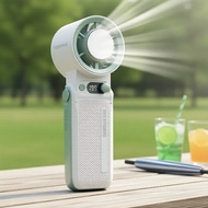 F5PRO 8000mAh USB Rechargeable Mini Fan, Foldable Portable Phone Cooler with 199 Speeds & 30H Runtim