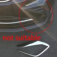 For VW Tiguan Mk2 Chrome Plated Bright Strip Front Fog Lamp 2021 2022 2023 Tiguan MK2 Chrome Car Acc