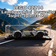 LEGO 42214 Lamborghini Revuelto Acrylic Display Box Kotak Pameran Penyimpanan Figur Dust Proof 手办收納展