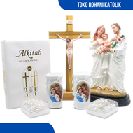 PAKET WEDDING KATOLIK 25 CM / HANTARAN PERNIKAHAN KATOLIK / SESERAHAN PERNIKAHAN