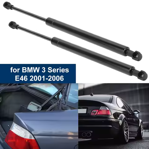 2PCS Rear Trunk Lift Supports Struts Gas Springs For BMW 3 Series E46 323Ci 330Ci 320Ci 325Ci M3 320