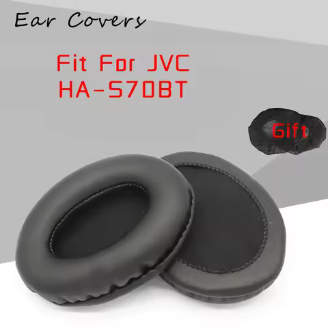 Ear Pads For JVC HA-S70BT HA S70BT Headphone Earpads Replacement Headset Ear Pad PU Leather Sponge F