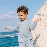 Mooi Sweater Kids Ara Pocket Waffle Top