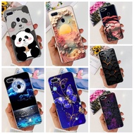 Oppo F9 F9Pro CPH1823 CPH1881 CPH1825 Case A7x PBBM00 PBBT00 Transparent Aesthetic Cute Panda Soft T