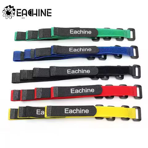 Original Eachine 10PCS 26*2cm Strong Lipo Battery Tie Cable Tie Down Strap Colors For RC Helicopter 