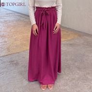 TOPGIRL Ruby Skirt Chiffon /  Skirt Chiffon / Pinggang Getah Penuh / Skirt Chiffon Saiz Besar / Skir