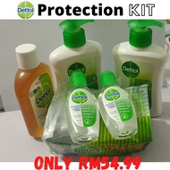 Dettol Protection Kit | Dettol Liquid | Dettol Hand Wash | Dettol Hand Sanitizer | Dettol Wet Wipes 