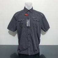 KEMEJA LGS Shirt - Slim Fit - Size XXL to 3XL - Chest Width 60 cm 61 cm 62 cm - 100%Original - New -