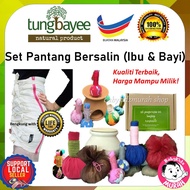 Set Pantang Bersalin Tungbayee - Mandian Herba Tangas , Tungku Batu Sungai , Bengkung Bersalin , Tun