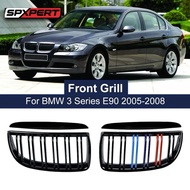 Bmw e90 front grill double line with color