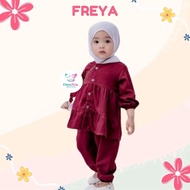 WAREHOUSE SALE 10.10 plazababyku RZ FREYA PLAIN cute plain baby suit girls clothes 2-6 years