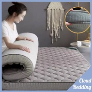 Natural Latex Tatami Bed Topper Comfortable High Density Matras Pad Cotton Bedroom Mattress