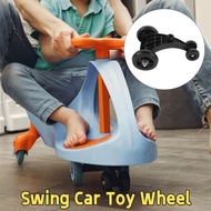 Kids Swing Car Front Wheel Tripod Bracket, Swing Car Toy Wheel for Wiggle Toy Car