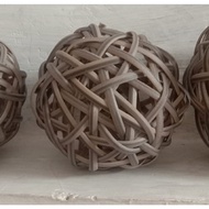 LOKAL TAKRAW BALL TAKRAW RATTAN SOCCER BALL Solid Rattan Takraw Ball Cheap Local Good Cheap Rattan T