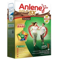 Anlene Gold 5x Plus 240 Gram PlainVanillaCoklat Menjaga Kesehatan Tulang