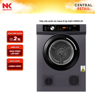Máy sấy quần áo Aqua 8 kg AQH-V800H.SS