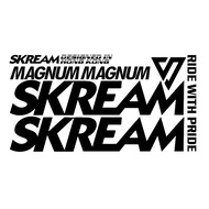 ✆SKREAM BIKES VINYL STENCIL/STICKER